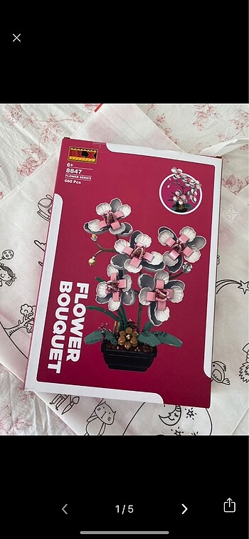 Flower serıes lego