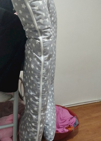 Gri Desenli Hamile ve Emzirme Yastığı - Görsel 3