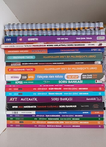 Lise mat kpss hazırlık kitapları
