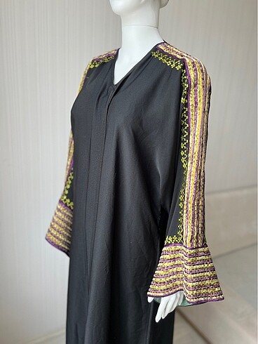 universal Beden siyah Renk Bohem kaftan