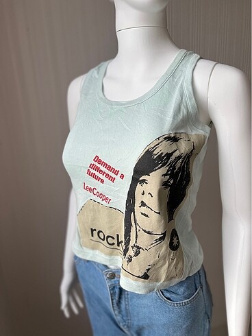 m Beden American retro crop