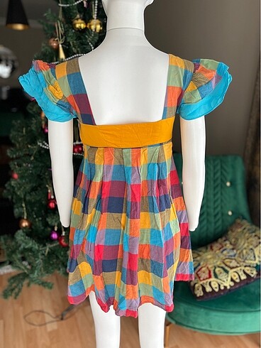 m Beden çeşitli Renk Retro elbise bohem