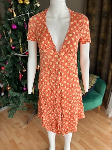 #zara retro elbise