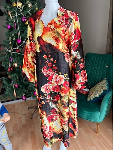 American Eagle Elbise saten