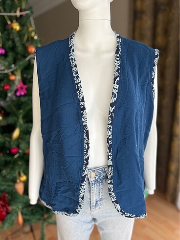 l Beden Çift taraflı #americanvintage #vintagegömlek #vintageyelek