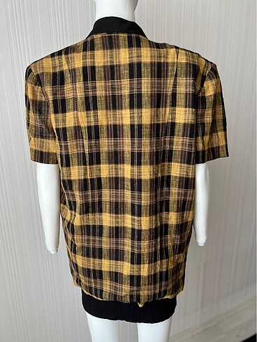 l Beden çeşitli Renk Retro blazer ceket #yelek #americanvintage #vintagegömlek #vint