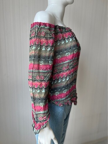 m Beden Bohem bluz #americanvintage #vintagegömlek #vintageelbise #elbi