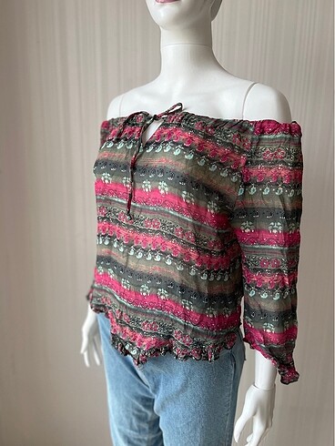 m Beden çeşitli Renk Bohem bluz #americanvintage #vintagegömlek #vintageelbise #elbi