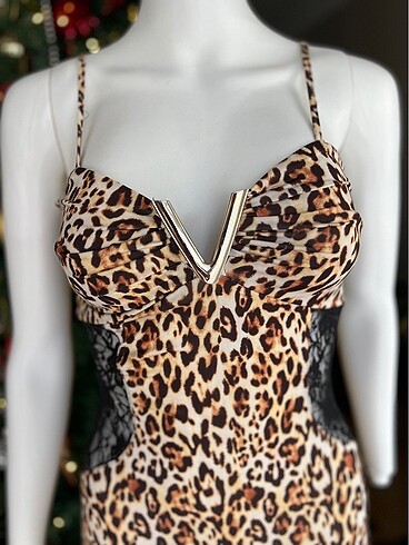 American Apparel #seksi #leopar #elbise