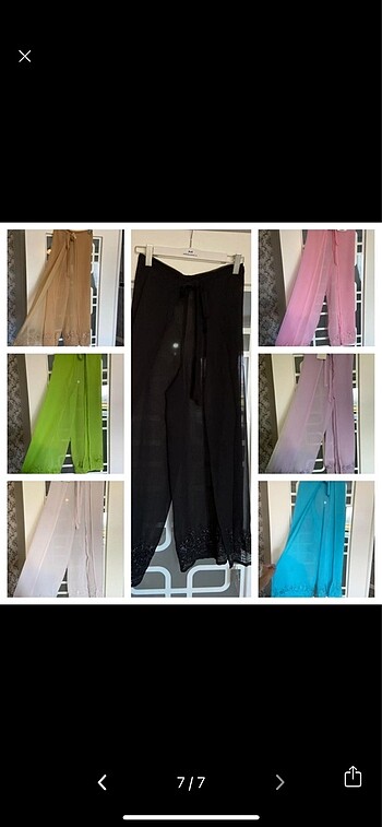 #pareo #plaj pantolonu #sarmal #herbeden - Görsel 12