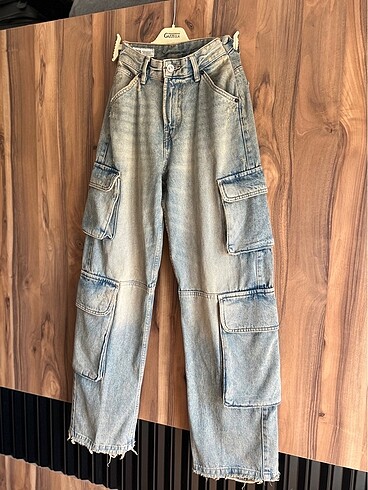 s Beden çeşitli Renk #orjinal #zara #kargo #denim #pantolon