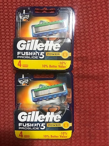 Gillette fusıon 5 / 2 adet 0 kutulu