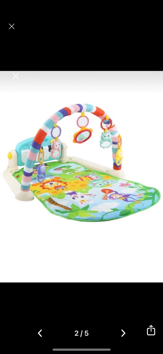 Renkli Bebek Oyun Halısı ve Aktivite Merkezi - Görsel 2