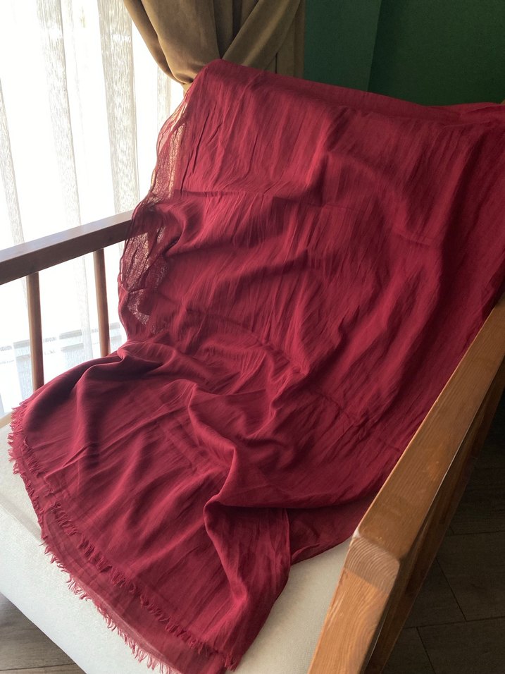 FRESHSCARFS KIRMIZI ŞAL - Görsel 4