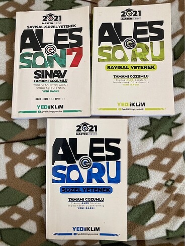 ALES test kitabı