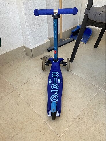 Beden mavi Renk Mini Micro Scooter