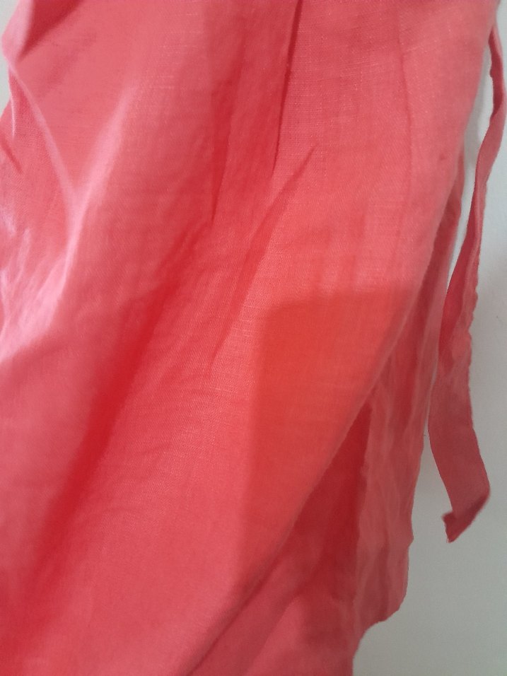 yazlık keten elbise - Görsel 2