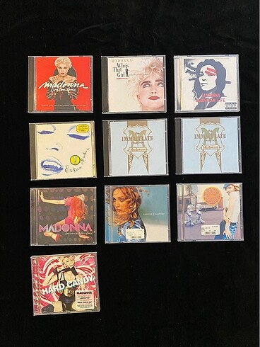 Madonna çeşitli müzik CD?leri dönem