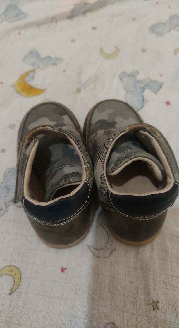 Erkek Bebek Kamuflaj Desenli İlk Adım Ayakkabısı - Görsel 3