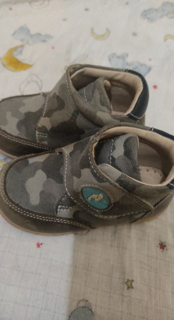 Erkek Bebek Kamuflaj Desenli İlk Adım Ayakkabısı - Görsel 2