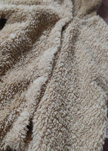 Kahverengi Bebek Tulum, Kürklü ve Kapüşonlu - Görsel 2