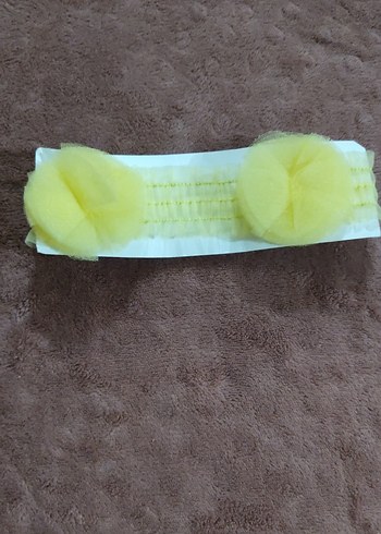 Çocuklar için renkli kurdeleli saç bantları - Görsel 4