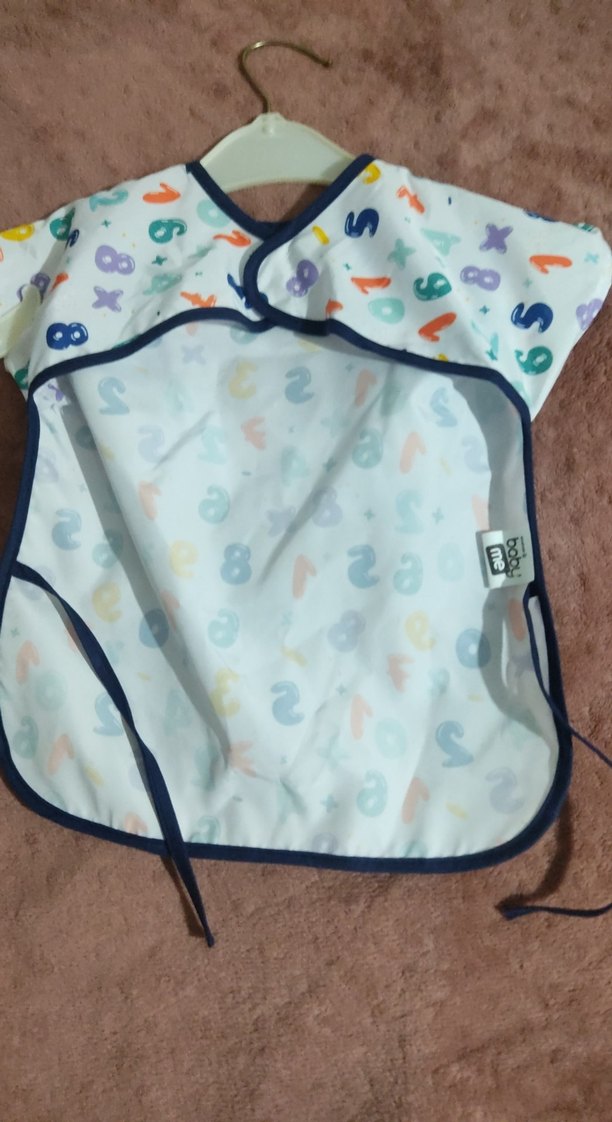 Renkli Baskılı Bebek Önlüğü ebebek - Görsel 3