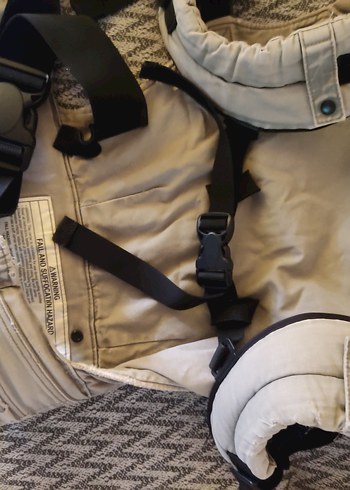 Gri Bebek Kanguru Taşıyıcı - Görsel 5