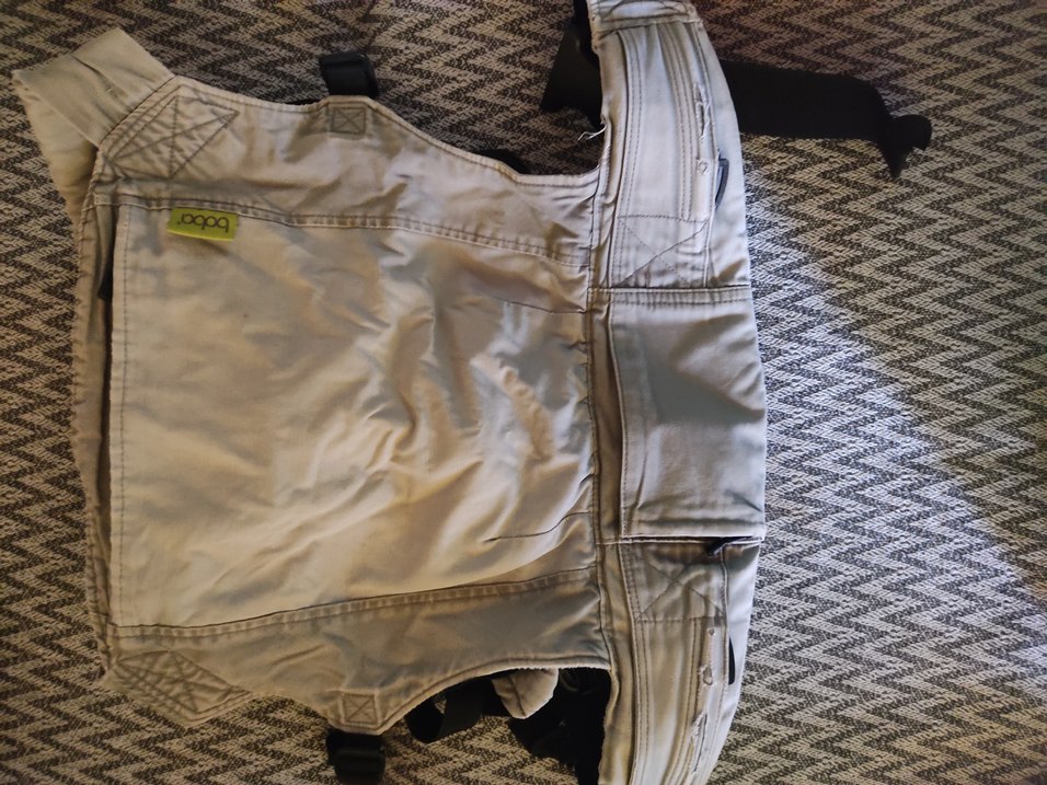 Gri Bebek Kanguru Taşıyıcı - Görsel 2