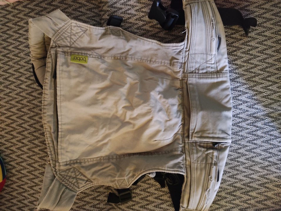 Gri Bebek Kanguru Taşıyıcı - Görsel 3