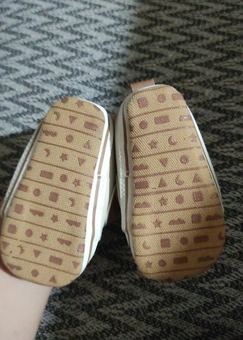 Beyaz Kürklü İlk Adım Ayakkabısı - Görsel 5