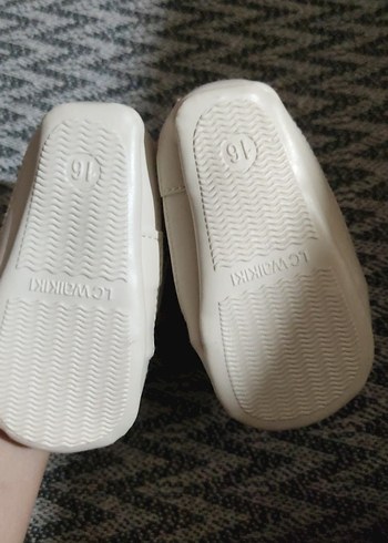 Beyaz Kürklü İlk Adım Ayakkabısı - Görsel 3