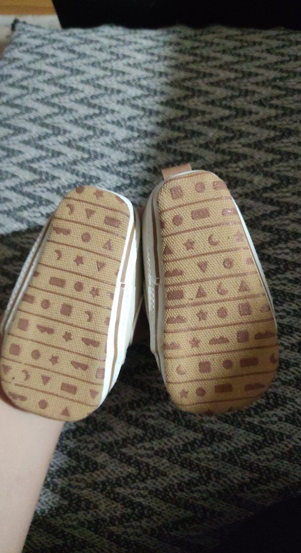 Beyaz Kürklü İlk Adım Ayakkabısı - Görsel 5