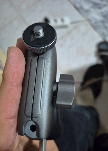 TELESIN Siyah Evrensel Tüp Kelepçe - Görsel 7