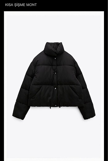 ZARA SİYAH MONT