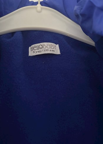 Erkek Çocuk Mavi Düğmeli Mont - Görsel 5