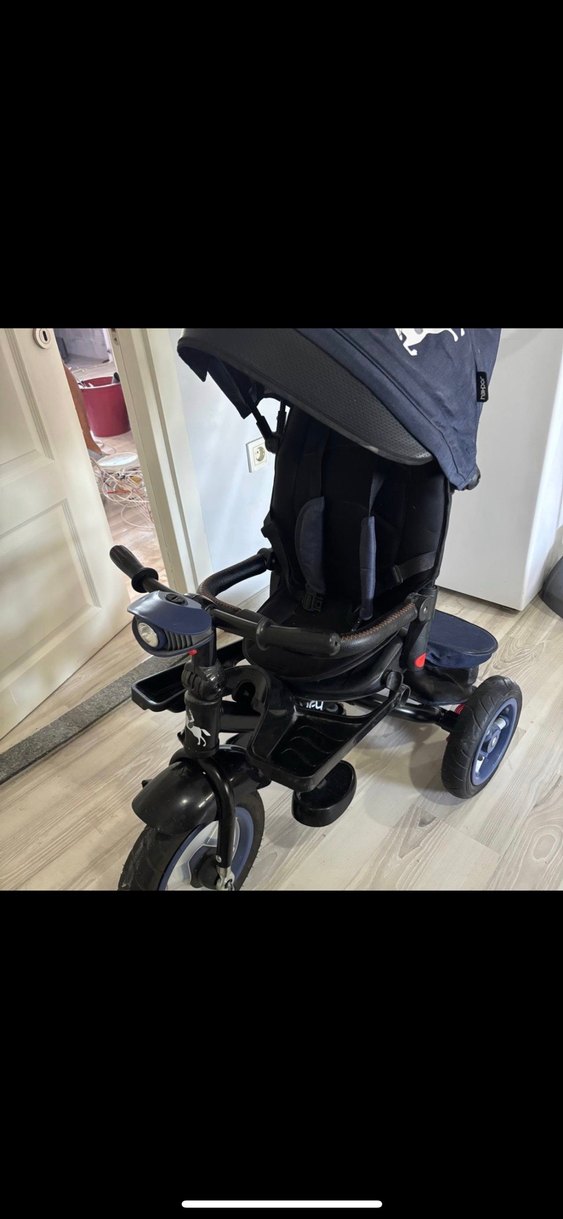 Ayarlanabilir Siyah Üç Tekerlekli Bisiklet
Almanyadan almıştık - Görsel 3