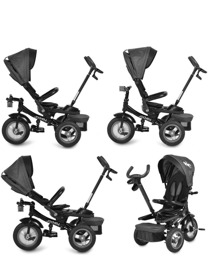 Ayarlanabilir Siyah Üç Tekerlekli Bisiklet
Almanyadan almıştık - Görsel 2