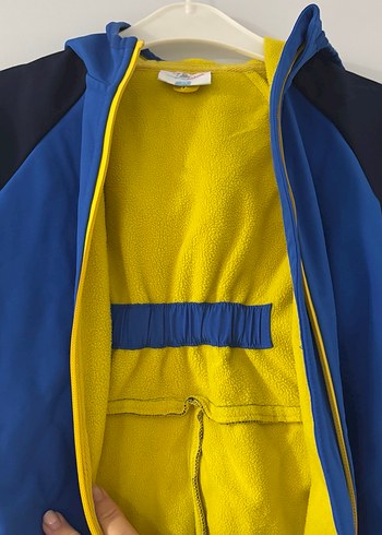 Koyu Mavi Erkek Bebek Polar Tulum - Görsel 3