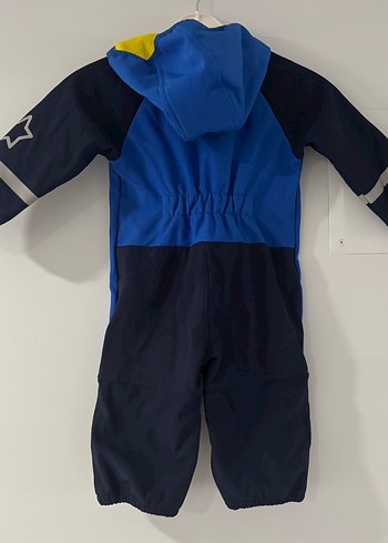 Koyu Mavi Erkek Bebek Polar Tulum - Görsel 2