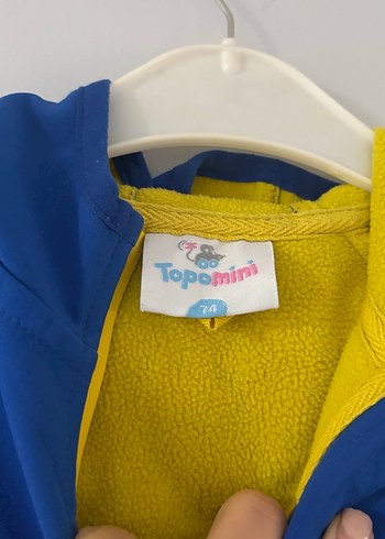 Koyu Mavi Erkek Bebek Polar Tulum - Görsel 4