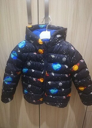 Çocuk Montu 1 Yaş Uzay Temalı Mont
