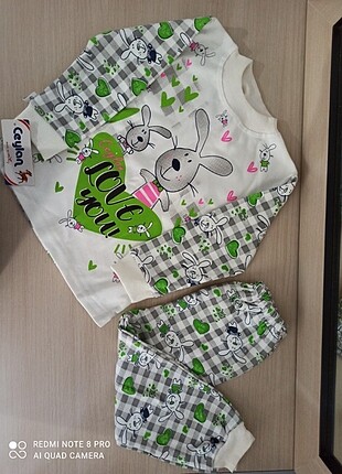 Kız Pijama Takımı 3 yaş 