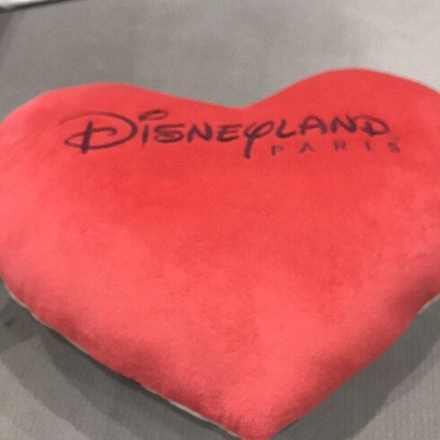 Beden kırmızı Renk Disneyland kalp yastık