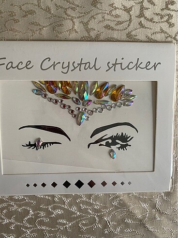 Face crystal Yüz kristal yapıştırmalık