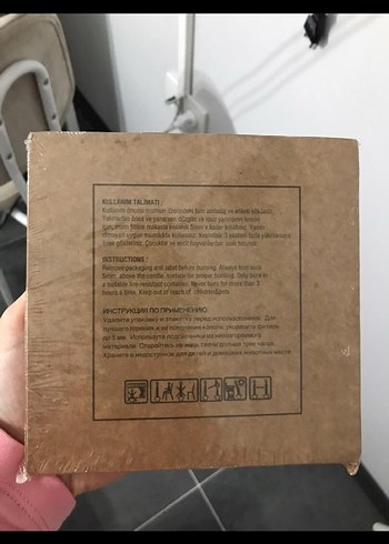 Bordo Renkli ONTON Tealight Mum Seti - Görsel 2