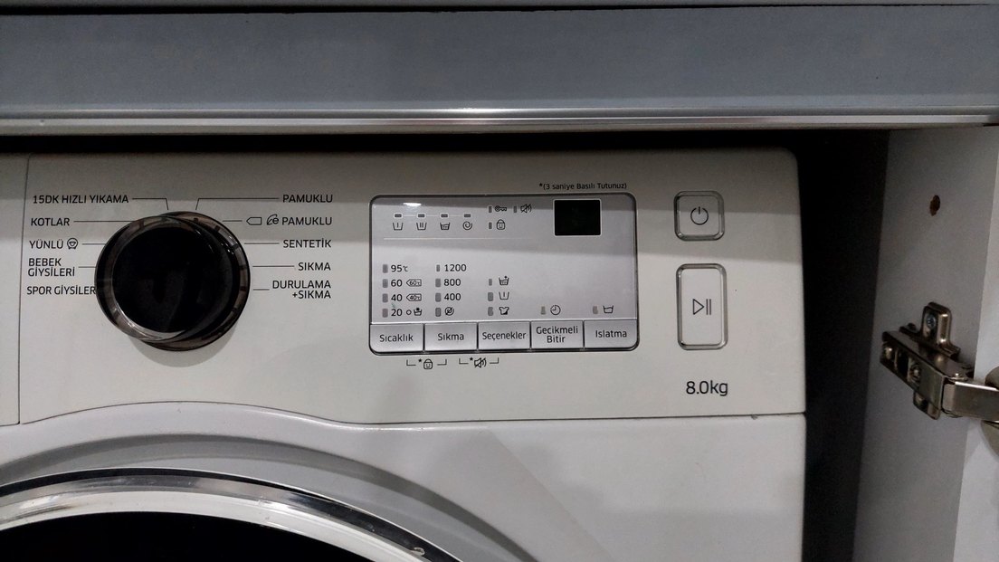 Samsung Marka Beyaz Renk Çamaşır Makinesi - Görsel 2