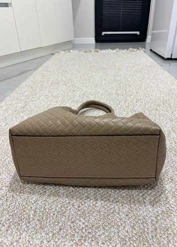 Kahverengi Deri Kadın Çanta - Görsel 2