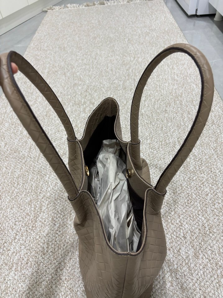 Kahverengi Deri Kadın Çanta - Görsel 3