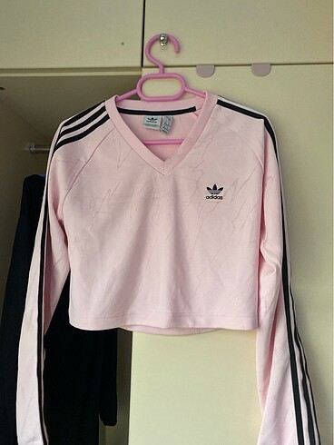 m Beden pembe Renk Adidas pembe üst